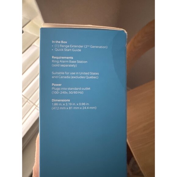 Ring Alarm Range Extender 2nd Gen NIB White - Picture 4 of 9